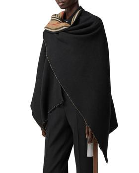 推荐Reversible Icon Striped to Solid Cape商品