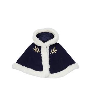 Janie and Jack | Fur Trim Disney Frozen Cape (Toddler/Little Kids/Big Kids)商品图片,