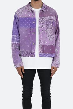 推荐Bandana Trucker Shirt - Purple商品