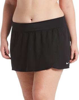 NIKE | Nike Women&s;s Plus Size Solid Swim Skirt商品图片,独家减免邮费