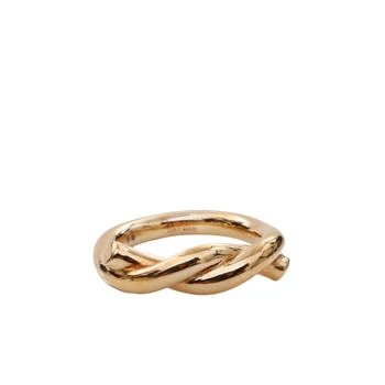 Bottega Veneta | Bottega Veneta Men's Gold-Plated Knot Ring,商家stork,价格¥1238