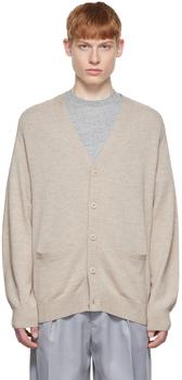 Acne Studios | Beige Wool Cardigan商品图片,