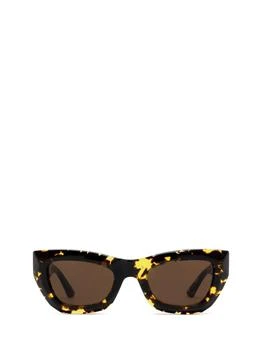 Bottega Veneta | Bottega Veneta Eyewear Cat Eye Frame Sunglasses 