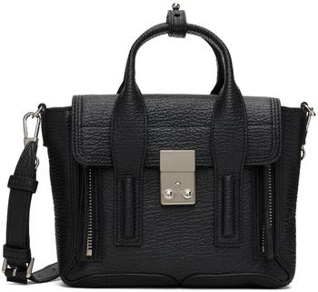 3.1 Phillip Lim | Black Mini Pashli Satchel商品图片,独家减免邮费
