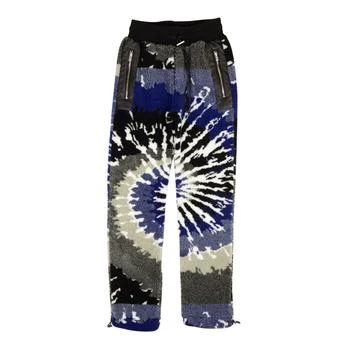 AMIRI | Blue And Black Tie Dye Polar Fleece Pants,商家Premium Outlets,价格¥1524