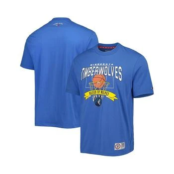 推荐Men's Blue Minnesota Timberwolves Tim Backboard T-shirt商品