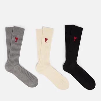 推荐AMI de Coeur Three-Pack Cotton-Blend Socks商品