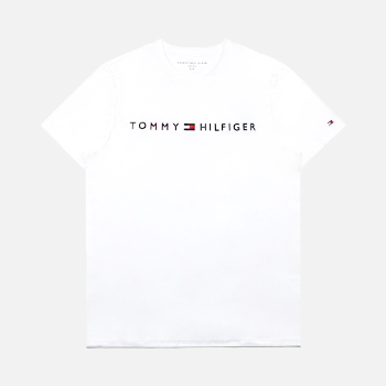 Tommy Hilfiger | TOMMY HILFIGER 男士白色棉质短袖T恤 78F1520-112商品图片,满$100享9.5折, 满折