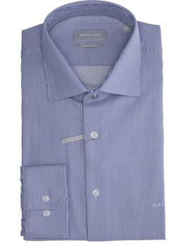 Michael Kors | Dobby Modern Fit Blue Shirt商品图片,