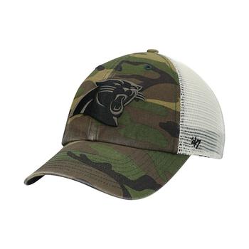 Men's Camo Carolina Panthers Branson MVP Trucker Snapback Hat product img