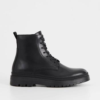 推荐Vagabond James Leather Lace Up Boots商品