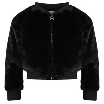 商品Michael Kors | Black Faux Fur Zip Up,商家Designer Childrenswear,价格¥664图片