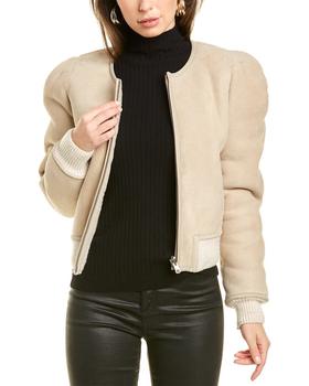 Isabel Marant, Isabel Marant | Isabel Marant Etoile Boden Wool-Trim Shearling Coat商品图片 3.3折