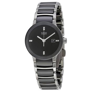 美国雷达女表, Rado | Centrix Ceramic Black Dial Ladies Watch R30942702商品图片 6.7折