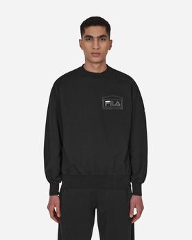 推荐FILA Temple Crewneck Sweatshirt Black商品
