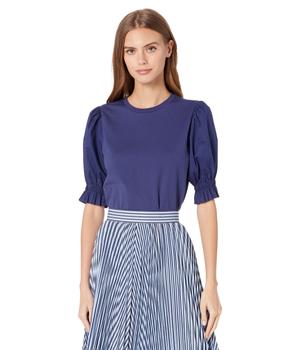 Kate Spade衣服, Kate Spade | Poplin Puff Sleeve Tee商品图片 