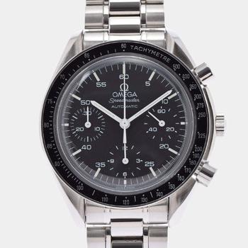 推荐Omega Black Stainless Steel Speedmaster 3510.50 Automatic Men's Wristwatch 39 mm商品