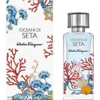 菲拉格慕香水, Salvatore Ferragamo | Unisex Oceani Di Seta EDP Spray 3.4 oz Fragrances 8052464890378商品图片 4.4折