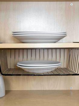 商品Home Basics | Large Under the Shelf Basket, Black Onyx,商家Verishop,价格¥200图片