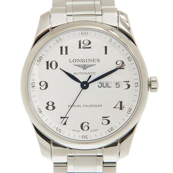 longines master, Longines | Master Automatic Chronometer Silver Dial Mens Watch L2.910.4.78.6商品图片 6.9折