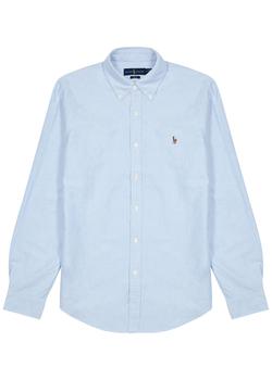 推荐Light blue cotton Oxford shirt商品