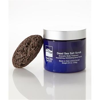 推荐Dead Sea Spa Care DeadSea-1047 24 oz Serenity Dead Sea Salt Scrub and Pumice Stone商品