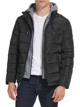 推荐Channel Quilted Hoodie Puffer Jacket商品