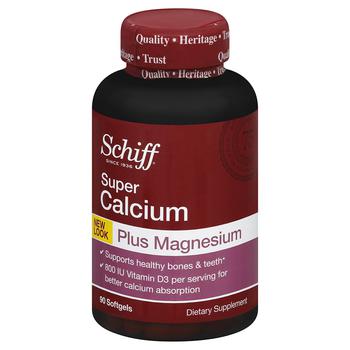 商品Super Calcium Magnesium with Vitamin D, Softgels图片