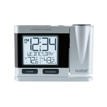 商品La Crosse Technology | 616-12667-INT Atomic Projection Clock with Temperature,商家Macy's,价格¥358图片