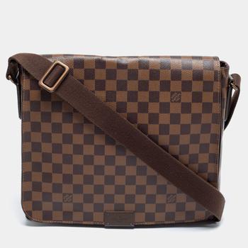 lv男包真假, [二手商品] Louis Vuitton | Louis Vuitton Damier Ebene Canvas District MM Bag商品图片 8.3折, 满1件减$100, 满减