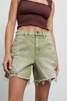 product BDG Dropped-Rise Distressed Denim Short image