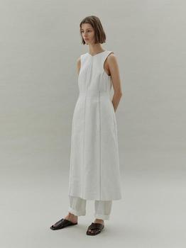 Love Stitch链条包, Low Classic | STITCH SLEEVELESS DRESS WHITE商品图片 额外8.5折, 额外八五折