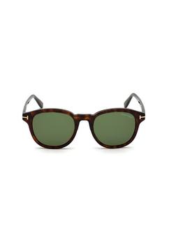 tom ford墨镜推荐, Tom Ford | Tom Ford Eyewear Jameson Round-Frame Sunglasses商品图片 7.6折