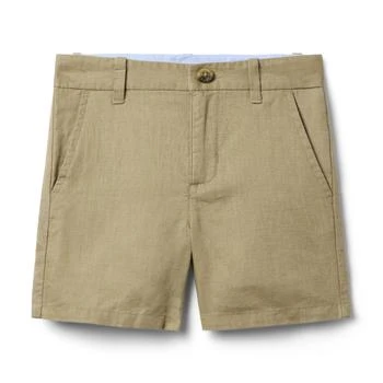 Janie and Jack | Linen Flat Front Shorts (Toddler/Little Kid/Big Kid),商家Zappos,价格¥315