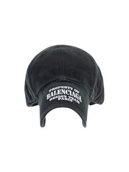 巴黎世家帽子怎么选, Balenciaga | Balenciaga Property Embroidered Cap商品图片 9.6折