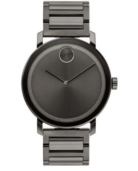 Movado | Movado Bold Gunmetal Ion-plated Men's Watch 3600509商品图片,7.4折
