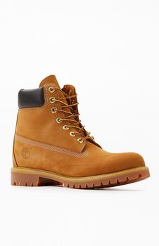 推荐Brown Premium Waterproof Leather Boots商品