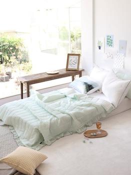 商品BELLELIFE | Dots Bamboo Seersucker Summer Quilted Comforter,商家W Concept,价格¥1774图片