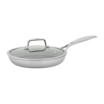 推荐ZWILLING Energy Plus 10-inch Stainless Steel Ceramic Nonstick Fry Pan with Lid商品