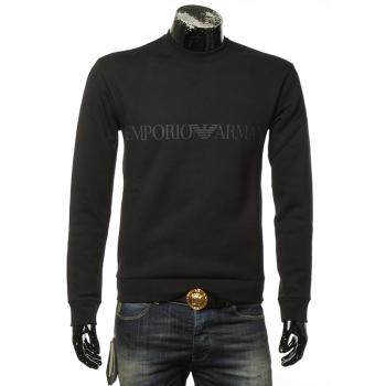 推荐Emporio Armani 安普里奥 阿玛尼 男士黑色纯棉套头上衣 6Y1MB1-1JBHZ-0999商品