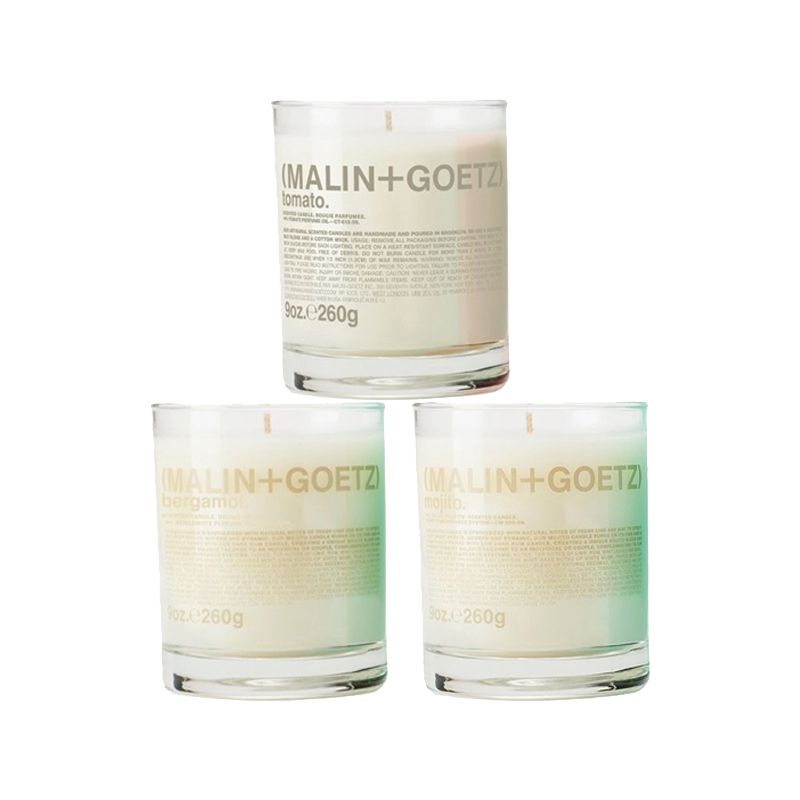 MALIN+GOETZ马林狗子白色系列香氛蜡烛260g,价格$69.90