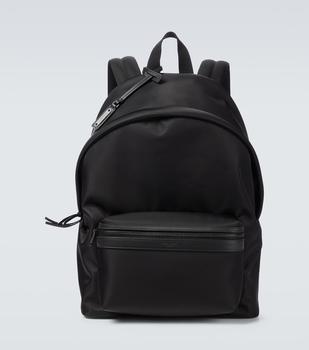 推荐Nylon and leather City backpack商品