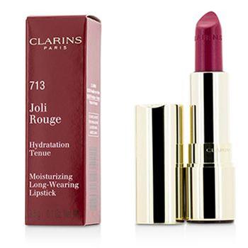 娇韵诗美白, Clarins | Clarins 77428 Joli Rouge Long Wearing Moisturizing Lipstick - 713 Hot Pink商品图片 9.5折