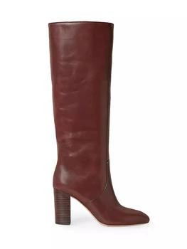 推荐Goldy Knee-High Leather Boots商品