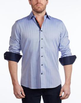 Levinas, Levinas | Contemporary Fit Contrast Detailed Button Down商品图片 2.2折