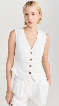 Moon River | Button Up Vest,商家Shopbop,价格¥290