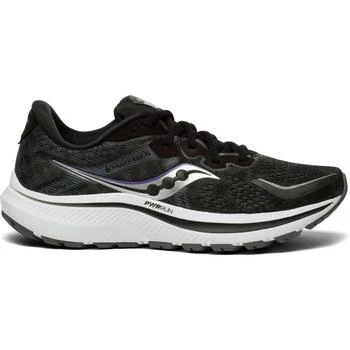 Saucony | Women's Omni 20 Running Shoes - Medium Width In Black/white 6.5折