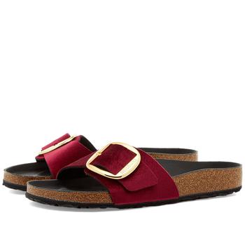 推荐Birkenstock Madrid Big Buckle Velvet商品