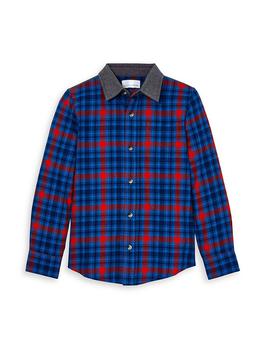 商品Rockets of Awesome | Little Boy's & Boy's Plaid Shirts & Jeans Set,商家Saks Fifth Avenue,价格¥635图片