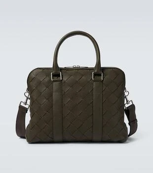 Bottega Veneta | Intrecciato编织皮革公文包,商家MyTheresa CN,价格¥32393